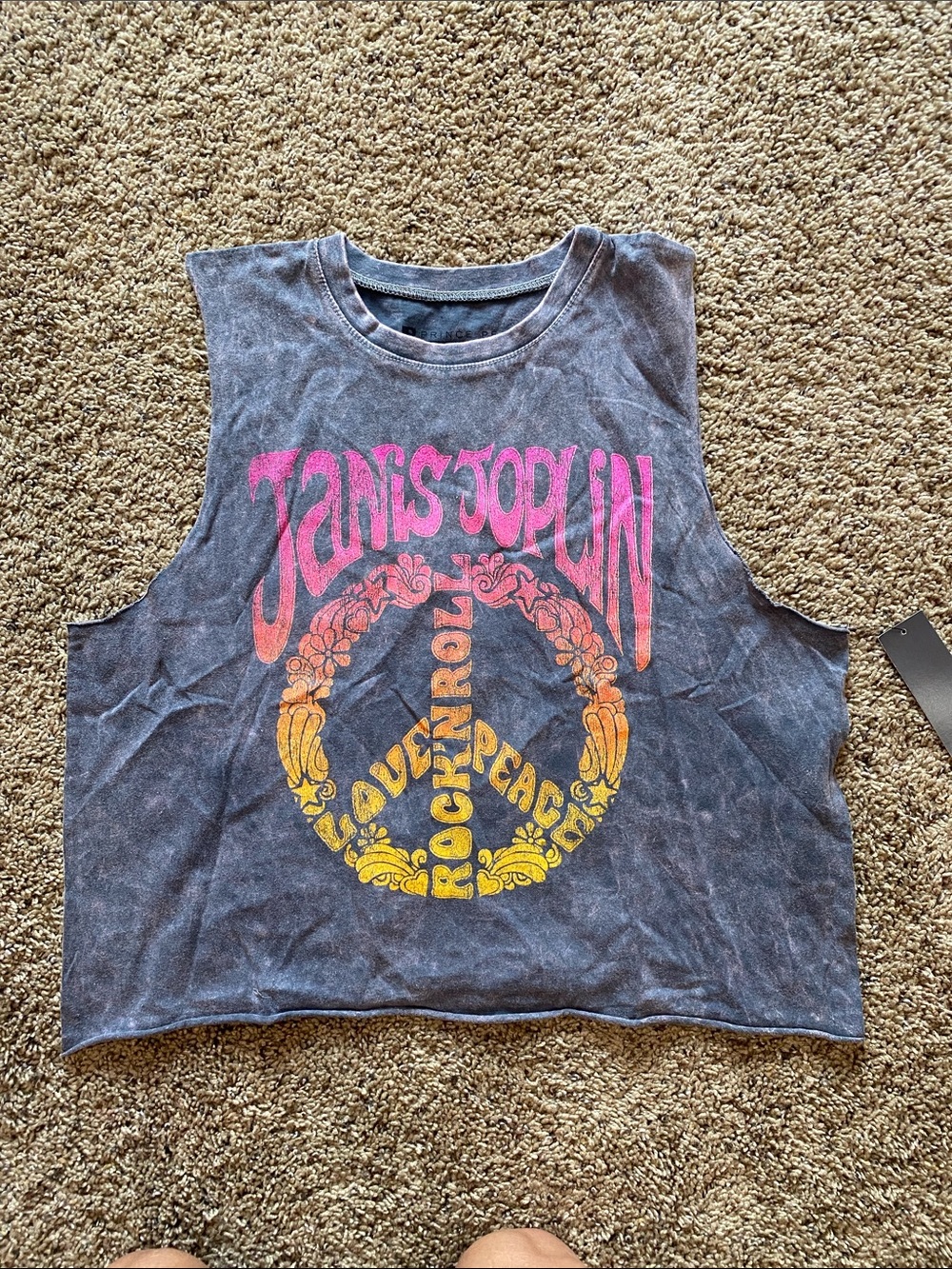 Prince Peter Collection Janis Joplin Graphic Tee - Black & Pink